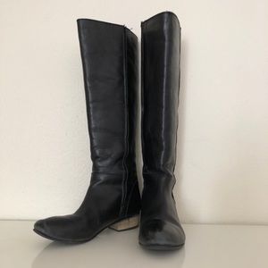 ASOS Black Riding Boots